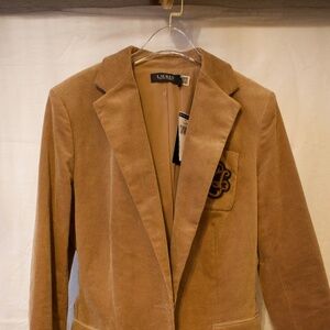 Lauren Ralph Lauren Bullion-Pacth Corduroy Blazer